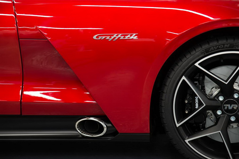 Illustration for article titled The TVR Griffith Is Finally Back With A 500 HP V8 And A Manual Gearbox